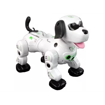 LEAN TOYS Interaktyvus nuotoliniu valdymu valdomas robotas šuniukas