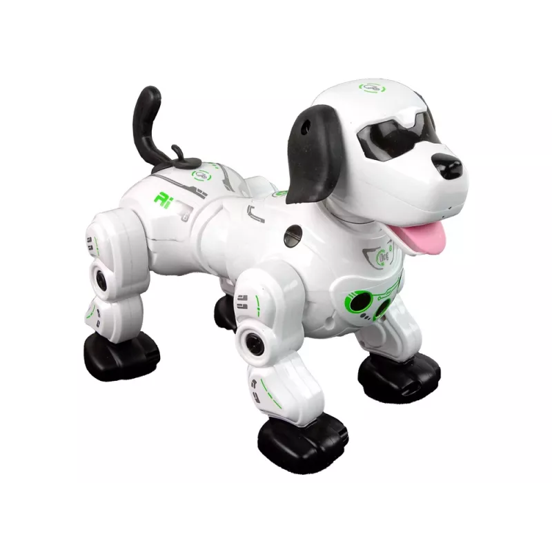 LEAN TOYS Interaktyvus nuotoliniu valdymu valdomas robotas šuniukas