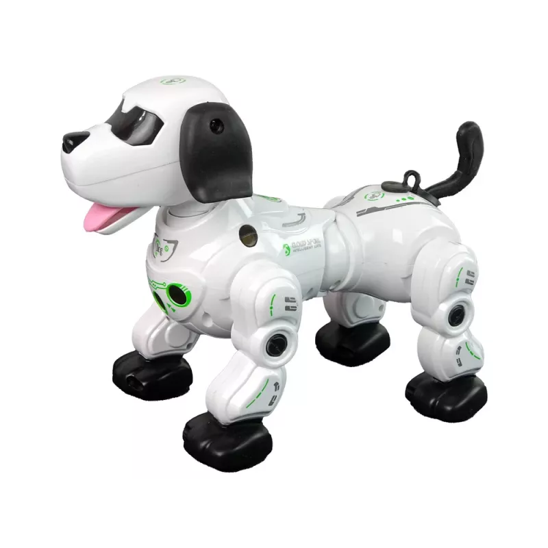 LEAN TOYS Interaktyvus nuotoliniu valdymu valdomas robotas šuniukas
