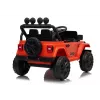LEAN TOYS Jeep Rubicon DK-JWR558 24V oranžinis akumuliatorinis vaikiškas automobilis su tėvų nuotolinio valdymo pulteliu