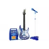 LEAN TOYS vaikiškas žaislinis gitaros stiprintuvas su mikrofonu, MP3 įvestis - 3+ metų muzikos instrumentų rinkinys