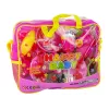 LEAN TOYS Virtuvės rinkinys 31 elementas Maišas Lėkštės Indai Vaikams