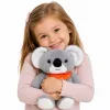 LEAN TOYS Koala Bear Weighted Plush Toy Therapeutic Mascot 1.3 KG Gray 35 cm