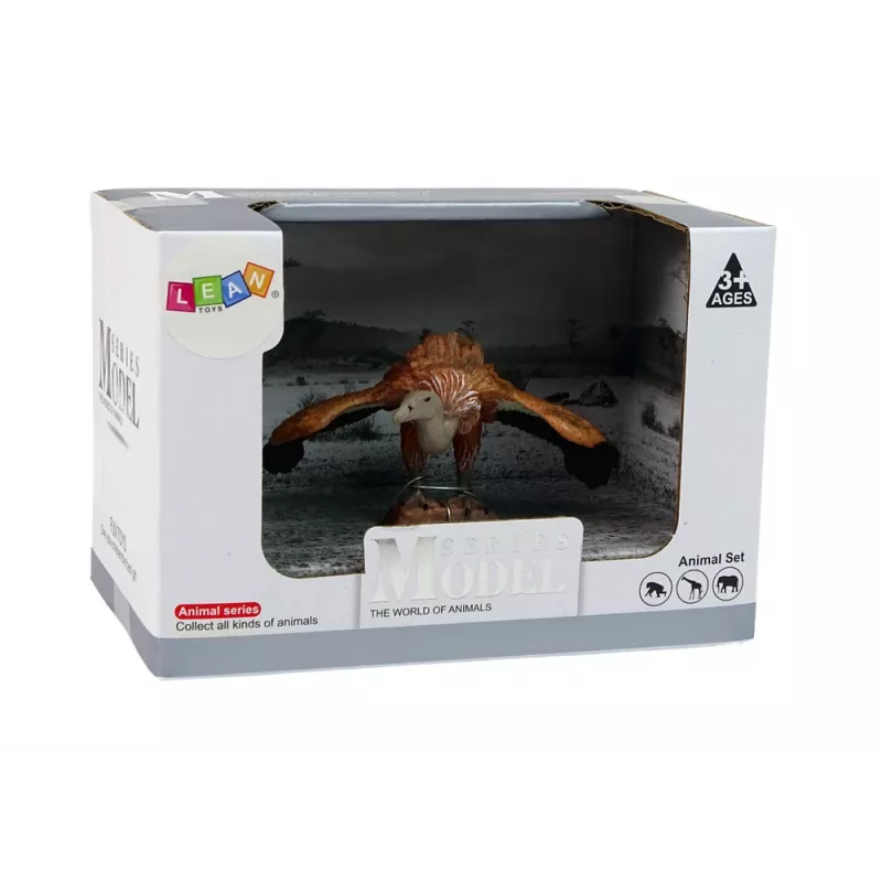 LEAN TOYS Large Collector's Figurine Vulture Animals of the World