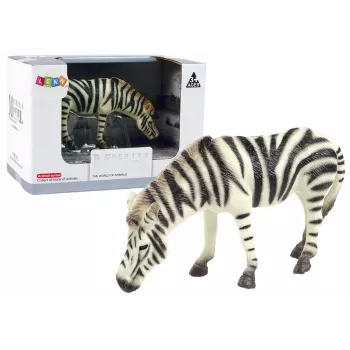 LEAN TOYS Large Collector's Figurine Zebra Animals of the World