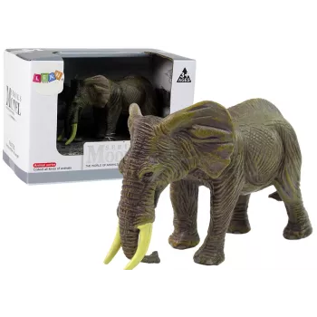 LEAN TOYS Didelė dramblio kolekcinė figūrėlė „Animals of the World“