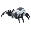 LEAN TOYS Didelis nuotoliniu valdymu valdomas RC voras, maitinamas baterijomis, baltas ir pilkas