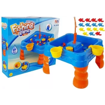 LEAN TOYS Didelis žvejybos rinkinys su meškerėmis