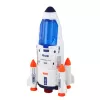 LEAN TOYS Didelis kosmoso rinkinys NSO, raketos, marsaeigiai, erdvėlaiviai, ateiviai, 8 vnt.