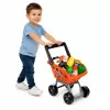 LEAN TOYS Didelis prekybos centro kasos aparato ir vežimėlio rinkinys - 60 dalių su šviesomis, garsais ir aksesuarais, vaidmenų žaidimo žaislas vaikams nuo 3 metų