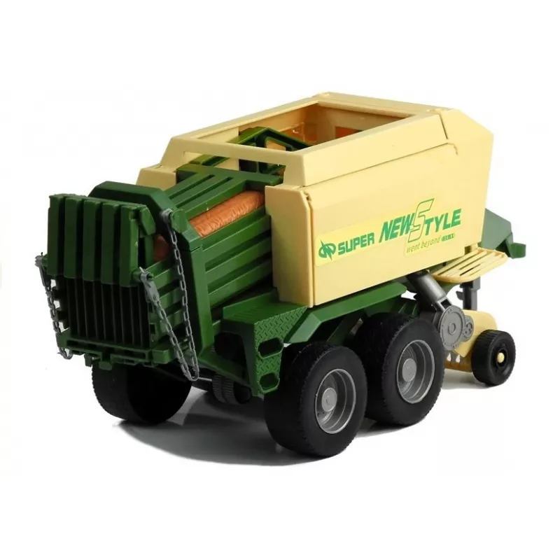LEAN TOYS Didelis traktorius su priekaba Žemės ūkio mašina 65 cm