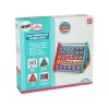 LEAN TOYS Mokymosi lentyna Trikampis su skaitikliais, raidėmis, daiktais, gyvūnais