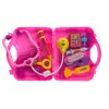 LEAN TOYS Little Doctor Set Case Pink Stethoscope