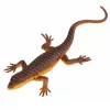 LEAN TOYS Lizard Viviparous Rubber Figurine Stretchable Realistic 12.5 cm