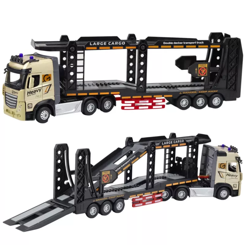 LEAN TOYS Lora Truck RC vilkikas 1:24 2.4GHz su šviesomis ir garsais