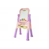 LEAN TOYS Magnetinė kreidos lenta Mėlyna Raudona Priedai