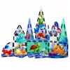 LEAN TOYS Magnetiniai konstrukciniai blokeliai Jūros gyvūnai Vandenynas 40 vnt.