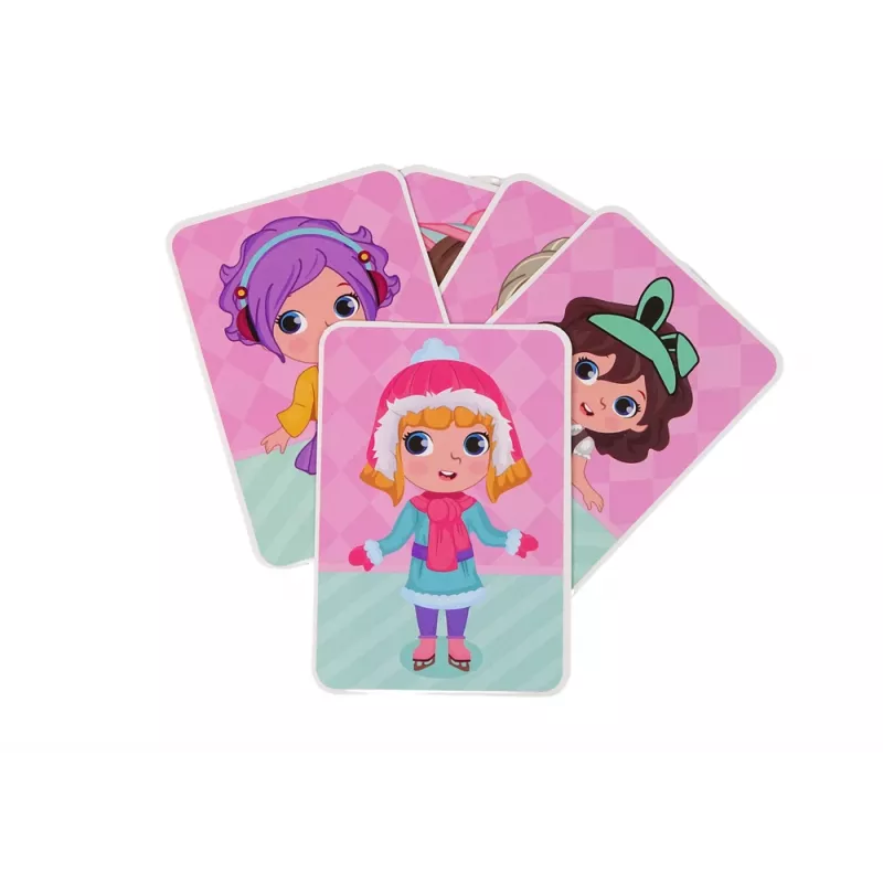 LEAN TOYS Magnetinė dėlionės knyga Persirengimo kostiumai