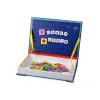 LEAN TOYS Magnetinė dėlionės knygelė „Anglų abėcėlė su paveikslėliais“