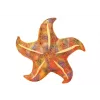 LEAN TOYS Mascot Plush Starfish Yellow Pillow 20 cm