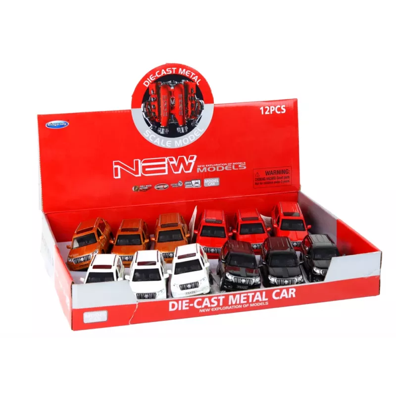 LEAN TOYS Metalinis automobilis 12 cm garso efektai šviesa įvairios spalvos