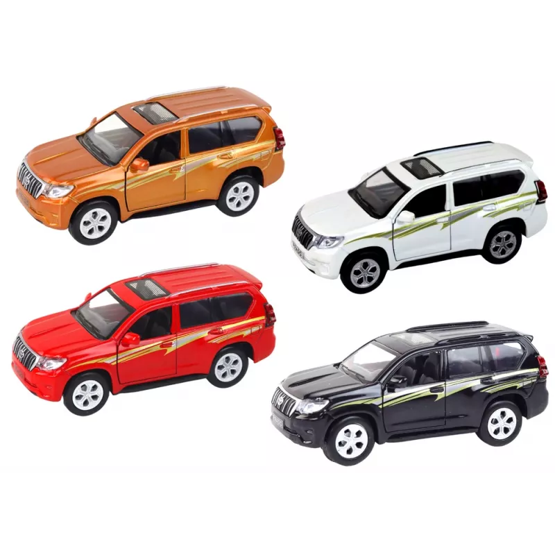 LEAN TOYS Metalinis automobilis 12 cm garso efektai šviesa įvairios spalvos
