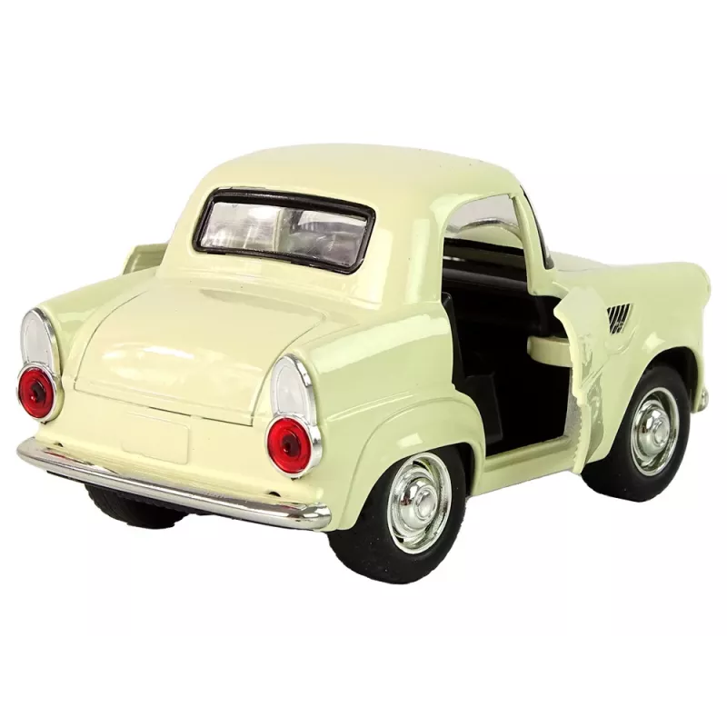 LEAN TOYS Metal Car Classic Opening Doors Sound