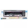 LEAN TOYS Metal City autobusas su garsu ir šviesomis 1:42