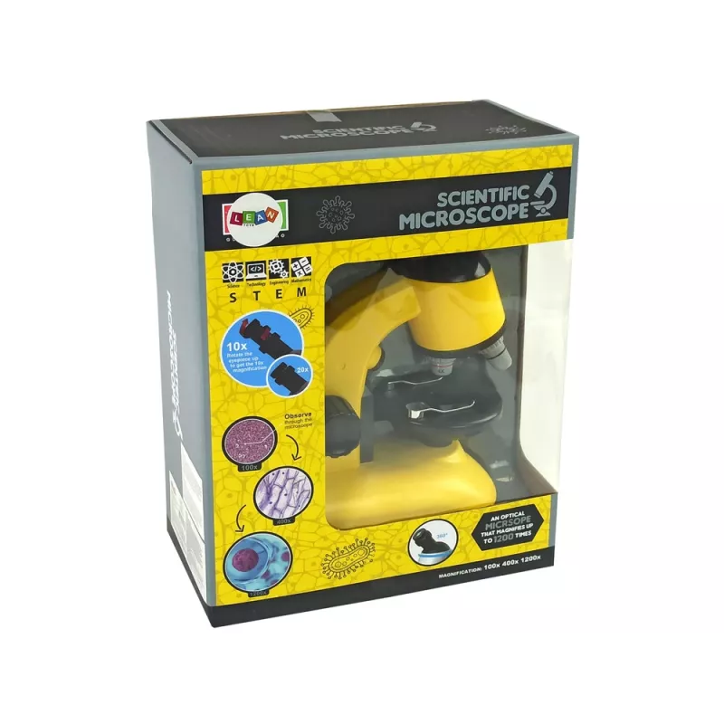 LEAN TOYS Microscope For a Little Scientist Educational Kit