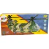 LEAN TOYS Karinis sraigtasparnis su dideliais sparnais, šviesomis ir garsu Moro