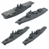 LEAN TOYS karinis rinkinys su kareiviais, transporto priemonėmis, laivais, naikintuvais ir baze - 54 vnt.