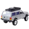 LEAN TOYS MN78 nuotoliniu valdymu valdoma visureigė transporto priemonė 4x4 sidabrinė 1:12