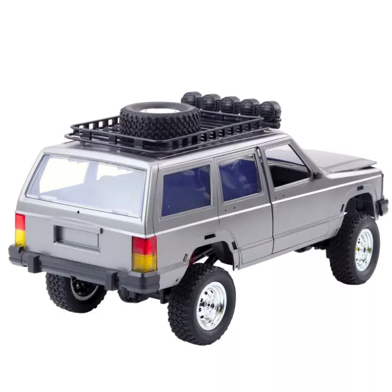 LEAN TOYS MN78 nuotoliniu valdymu valdoma visureigė transporto priemonė 4x4 sidabrinė 1:12