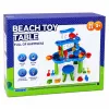 LEAN TOYS Daugiapakopis vandens stalas su kėdute ir formelėmis 63cm