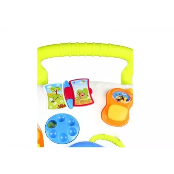 LEAN TOYS Daugiafunkcis stūmiklis kūdikiui, padedantis žengti pirmuosius žingsnius