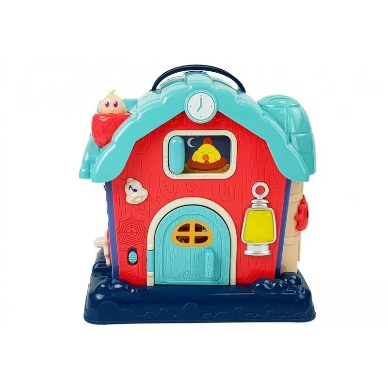 LEAN TOYS Muzikos tvartas Gyvūnų ūkio garsai Muzika Rožinė