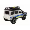 LEAN TOYS Visureigis policijos automobilis 1:14 su inercine pavara