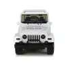 LEAN TOYS Visureigis Policijos Automobilis Baltas