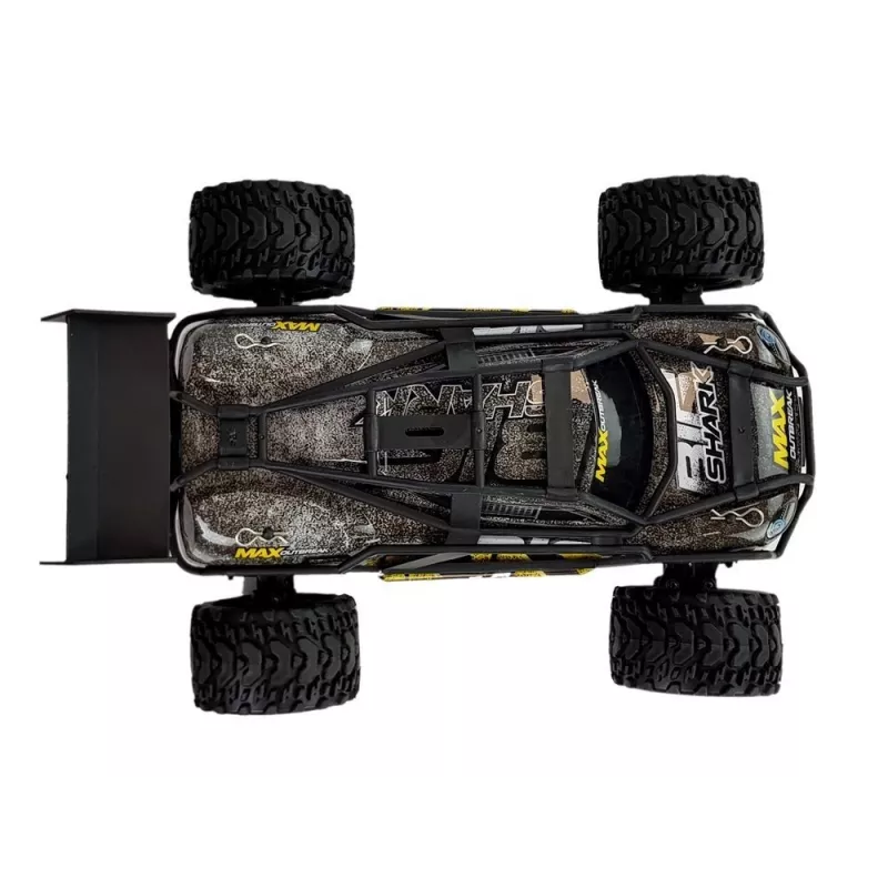 LEAN TOYS Visureigis nuotoliniu valdymu Ruda & Geltona 2.4G 1:18 35 km/h greičio valdymas
