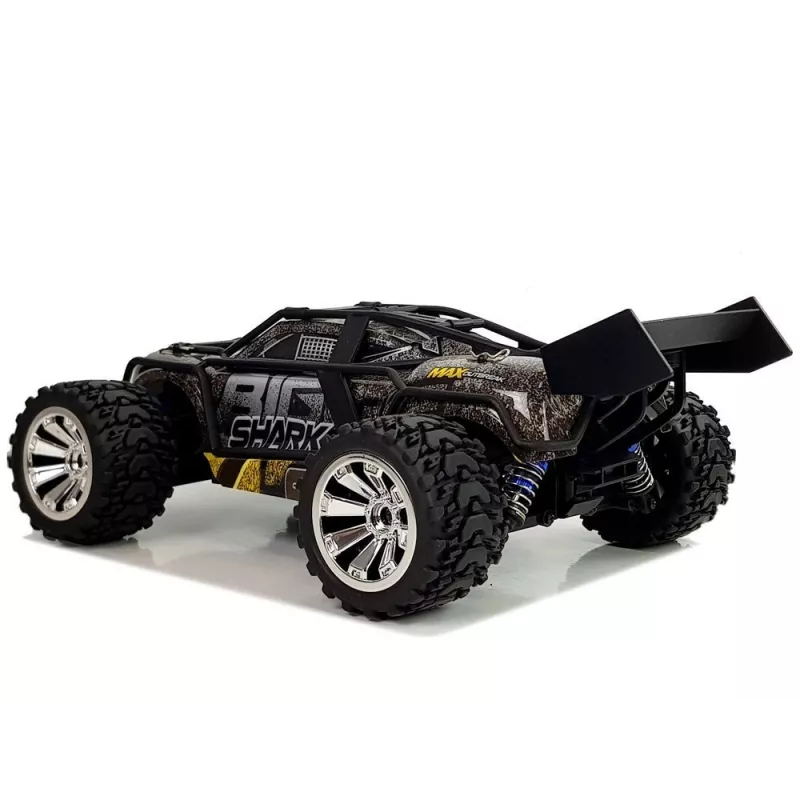 LEAN TOYS Visureigis nuotoliniu valdymu Ruda & Geltona 2.4G 1:18 35 km/h greičio valdymas