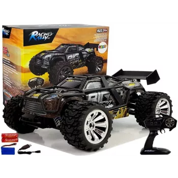 LEAN TOYS Visureigis nuotoliniu valdymu Ruda & Geltona 2.4G 1:18 35 km/h greičio valdymas