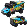 LEAN TOYS Visureigis RC sunkvežimis 1:16 mastelio oranžinis mėlynas su šviesomis ir garsais