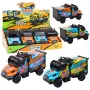 LEAN TOYS Visureigis RC sunkvežimis 1:16 mastelio oranžinis mėlynas su šviesomis ir garsais