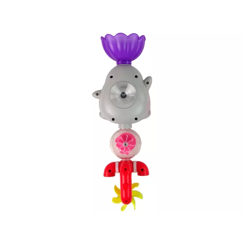 LEAN TOYS Pingvino vonios žaislas vaikams