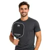 LEAN TOYS Pickleball Tennis Badminton Racket Set su 2 kamuoliukais, juoda ir pilka