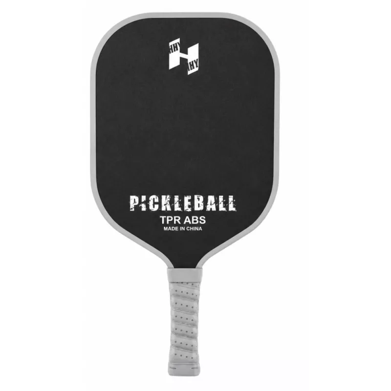 LEAN TOYS Pickleball Tennis Badminton Racket Set su 2 kamuoliukais, juoda ir pilka