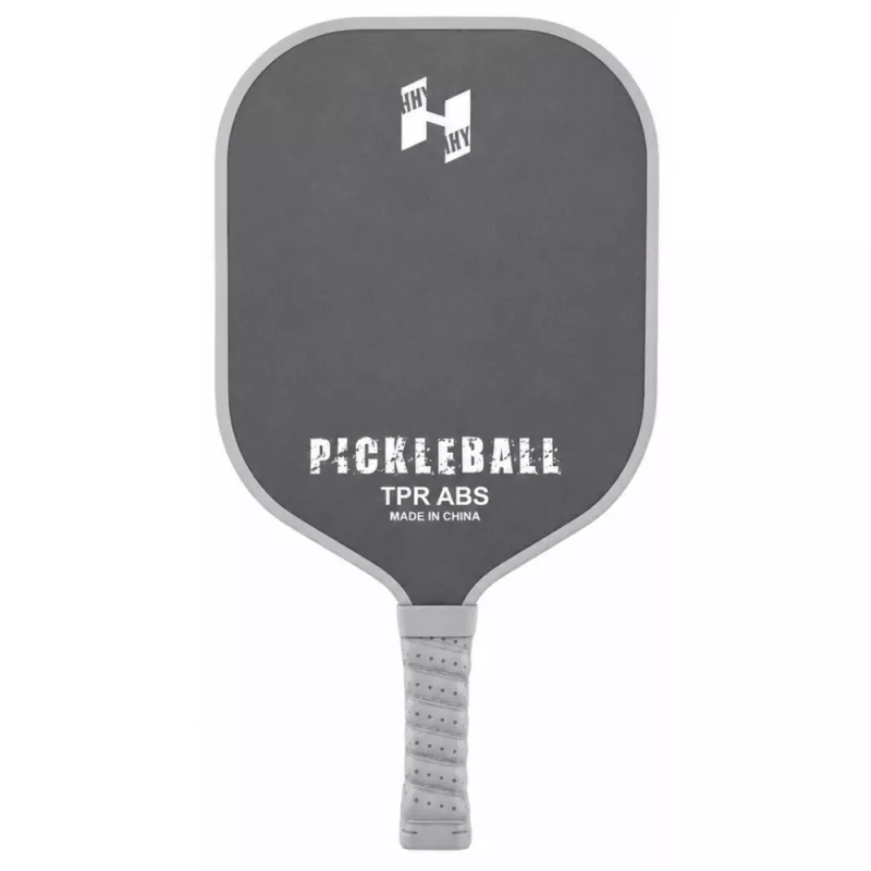 LEAN TOYS Pickleball Tennis Badminton Racket Set su 2 kamuoliukais, juoda ir pilka