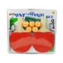 LEAN TOYS stalo teniso rinkinys su raketėmis ir 5 kamuoliukais bei tinklu