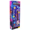 LEAN TOYS Rožinė elektrinė gitara su mikrofonu ir stiprintuvu