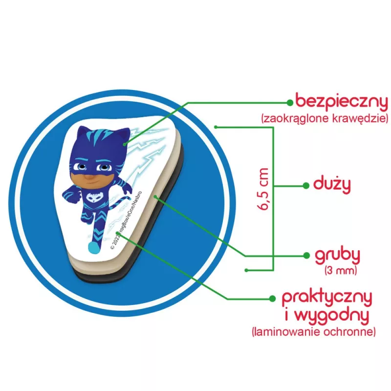 LEAN TOYS PJ Masks Magnetų rinkinys Pjmasks ME 5031-32